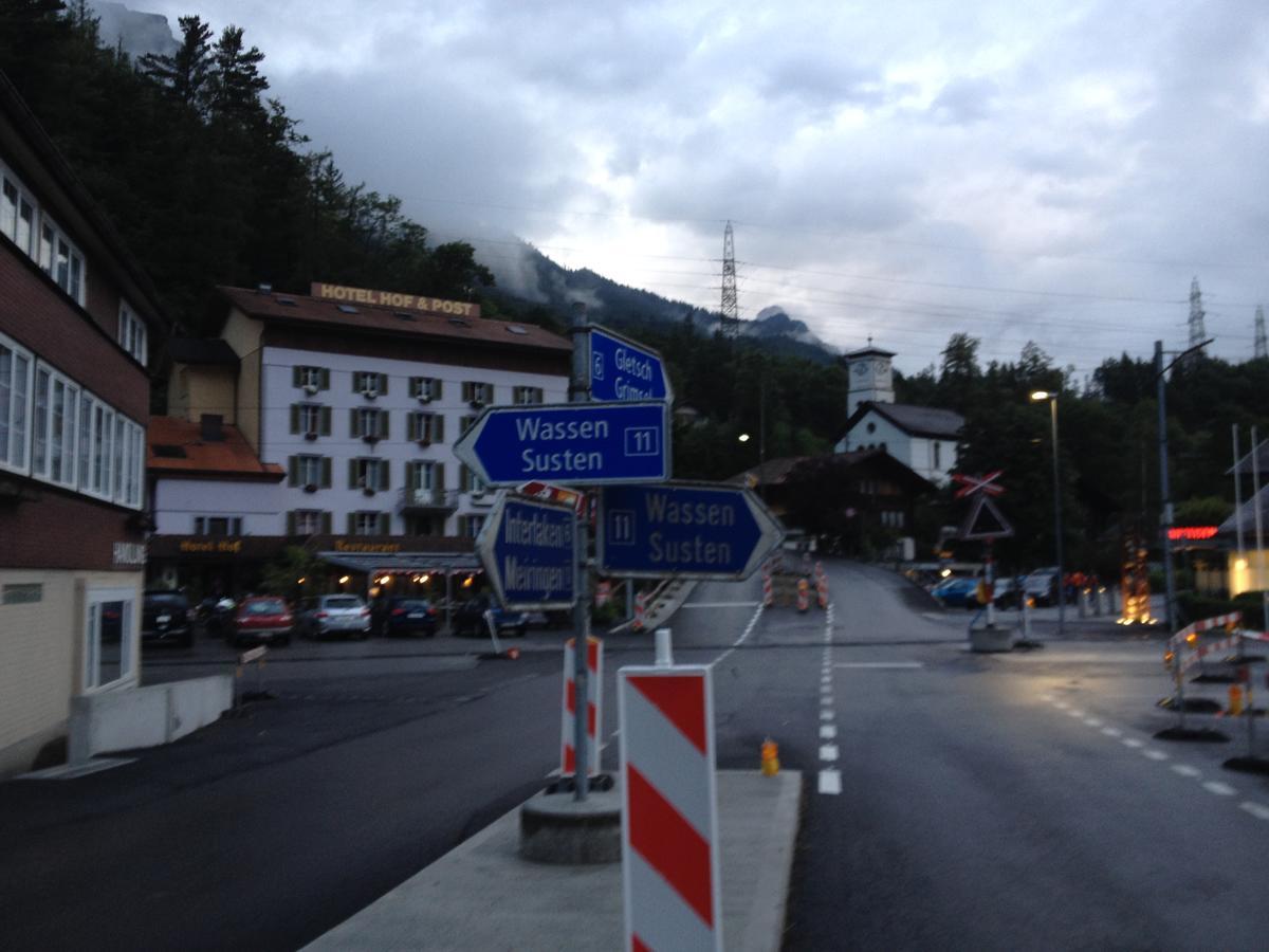 Hotel Hof Und Post Innertkirchen Exterior photo